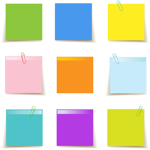 sticky notes |