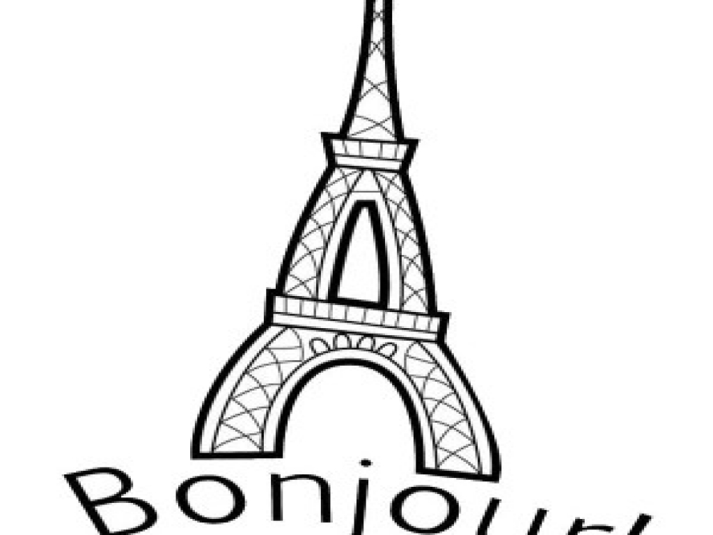 Paris France Coloring Pages, coloring page springtime in paris ...