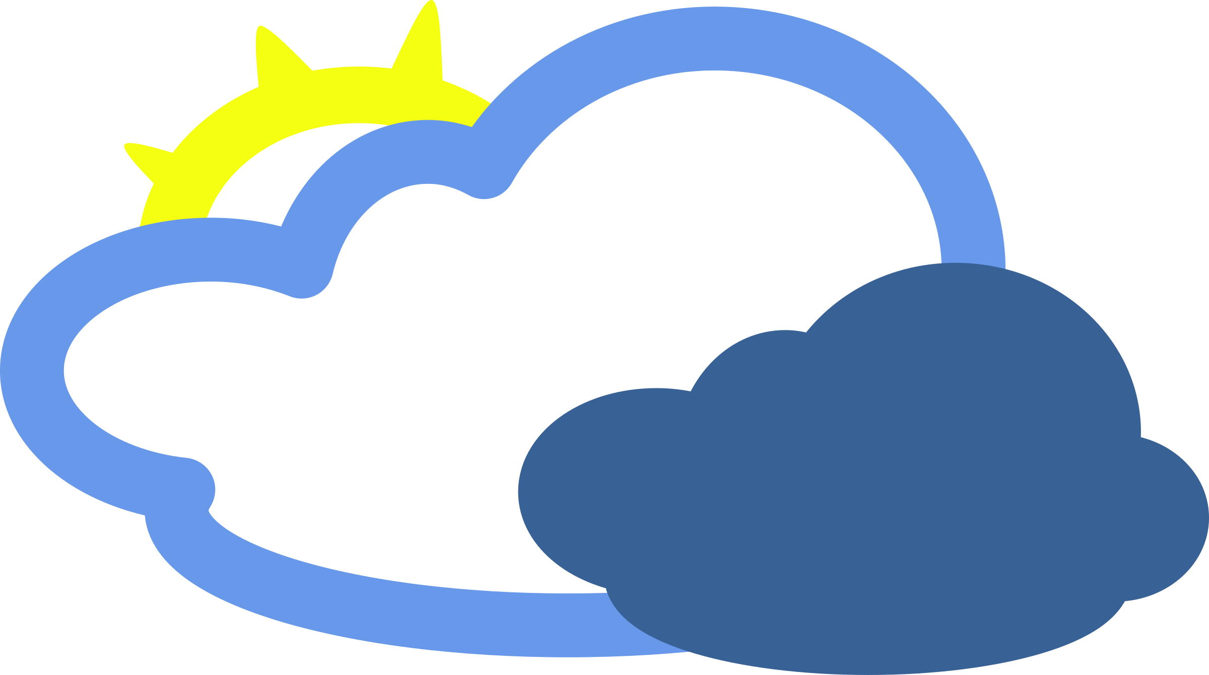 Clipart - simple weather symbols
