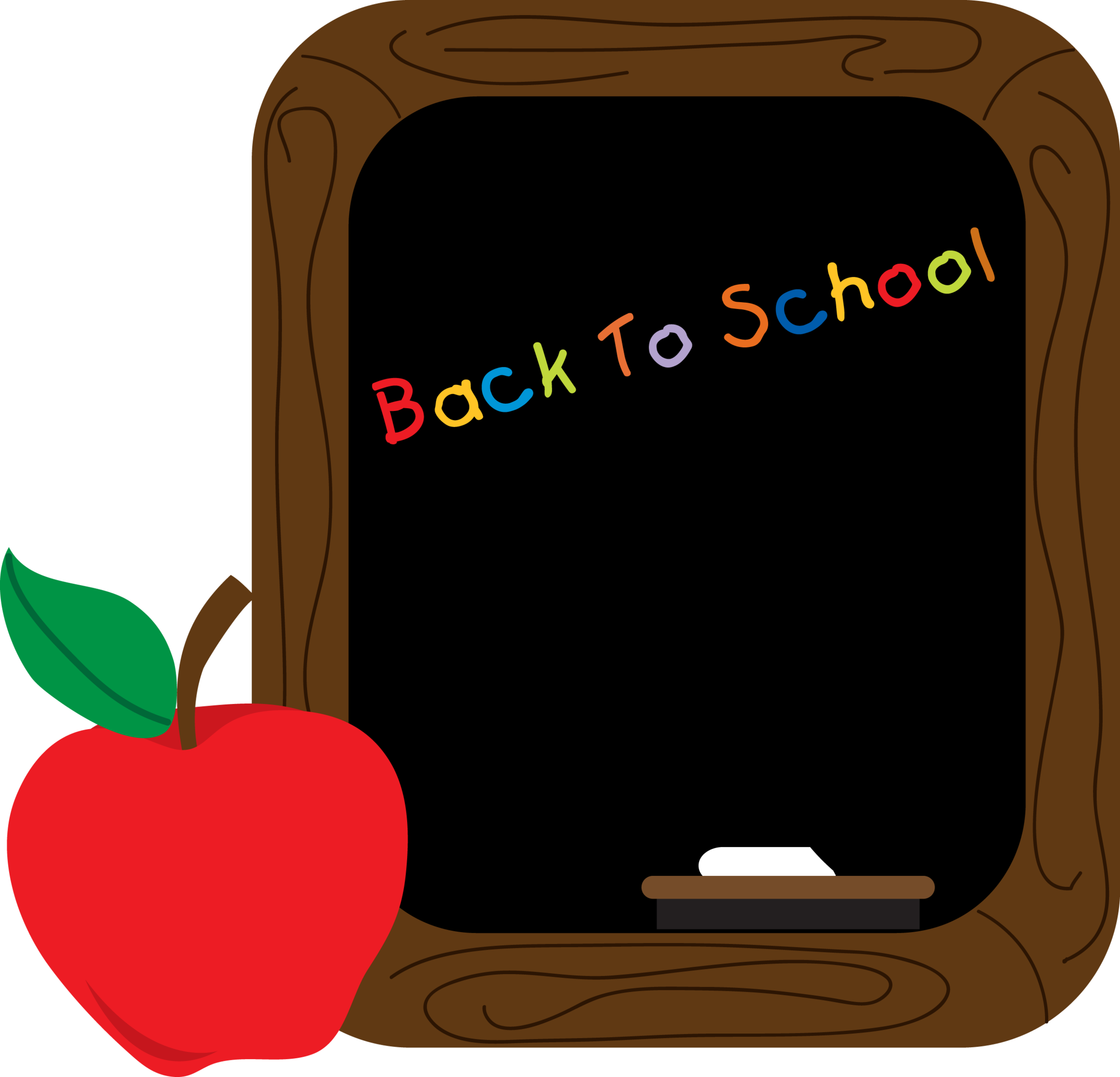 Clipart Chalkboard - Tumundografico