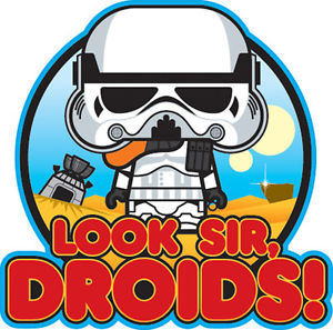 ICONZ CARTOON TEE SHIRT SANDTROOPER TATOOINE STORMTROOPER STAR ...