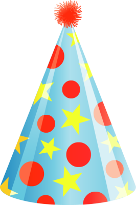 Birthday party hat clipart