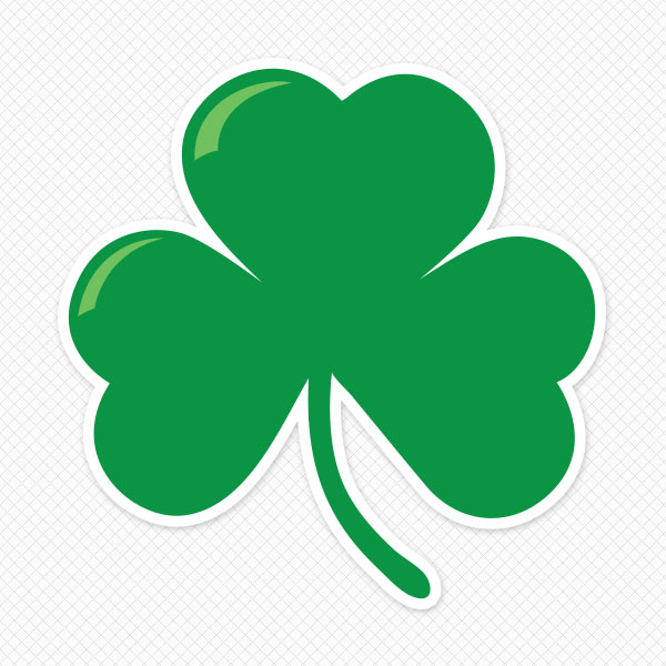 Shamrock Restickable Wall Graphic | Sticker Genius