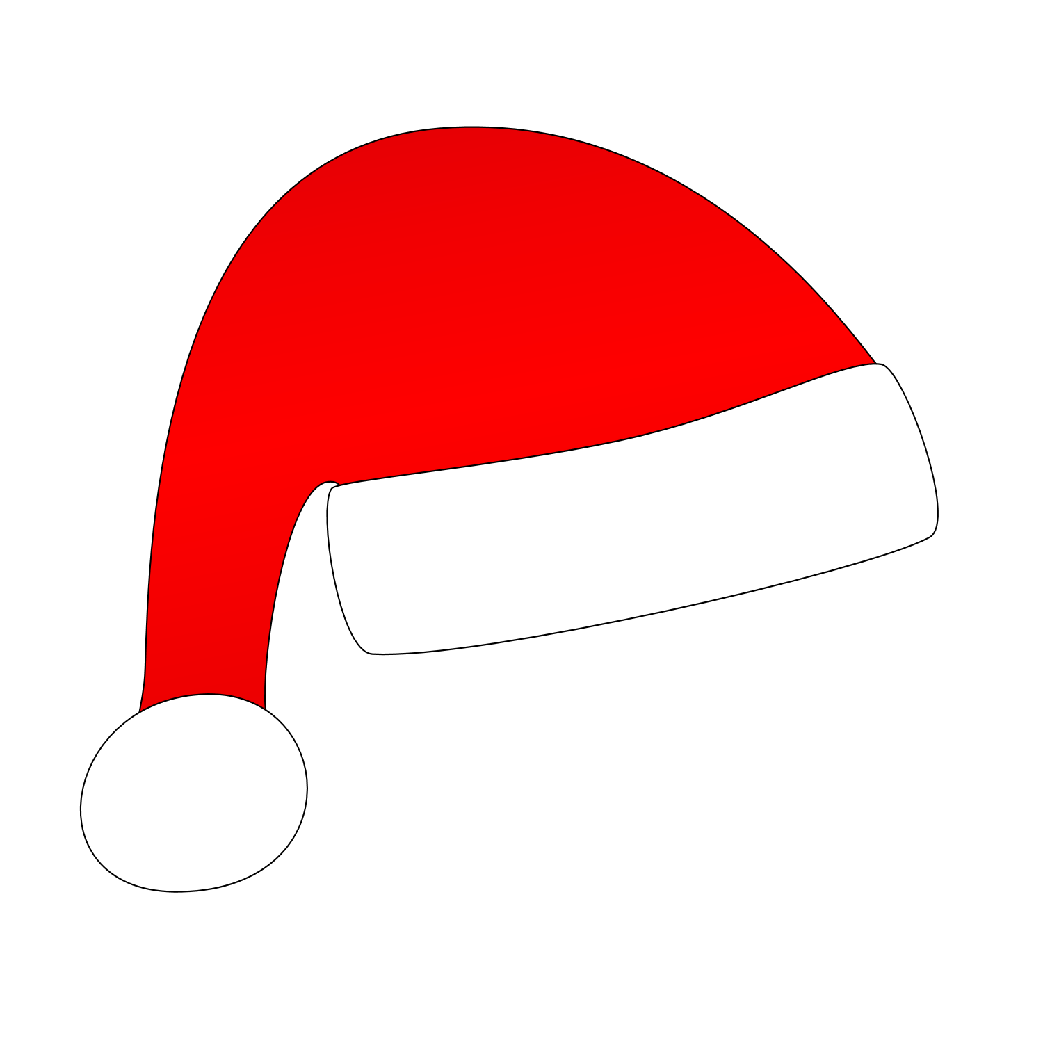 Christmas hat clipart transparent