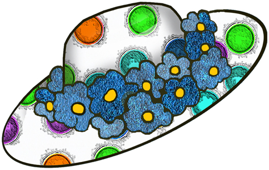 Easter egg hat clipart