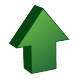Arrow Up Icon | Ravenna 3D Iconset | Double-J Design