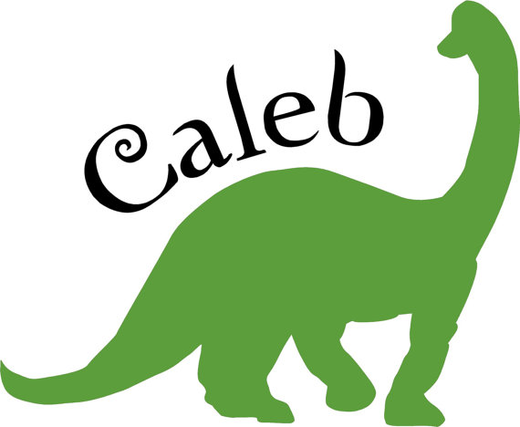 Personalized Name dinosaur Boy childrens by itswritteninvinyl