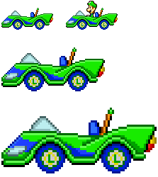 luigi_sasasr_car_sprite_by_ ...