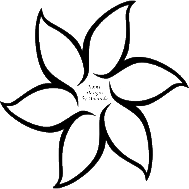 Pictures Of Flowers To Trace - ClipArt Best
