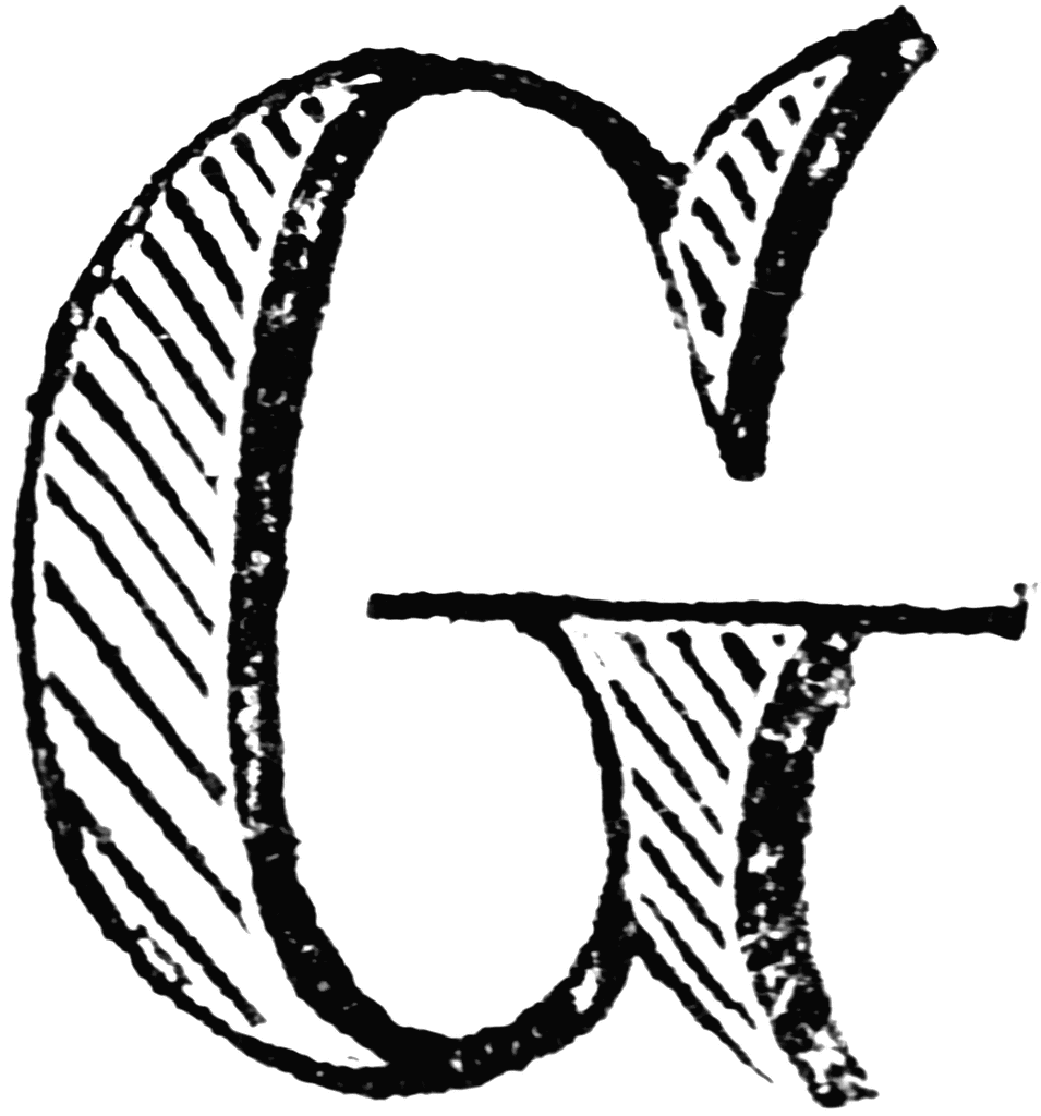 Fancy Letter G.calligraphy - ClipArt Best