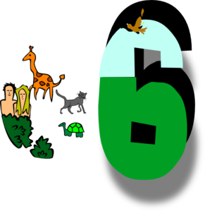 Day 6 Creation clip art - vector clip art online, royalty free ...