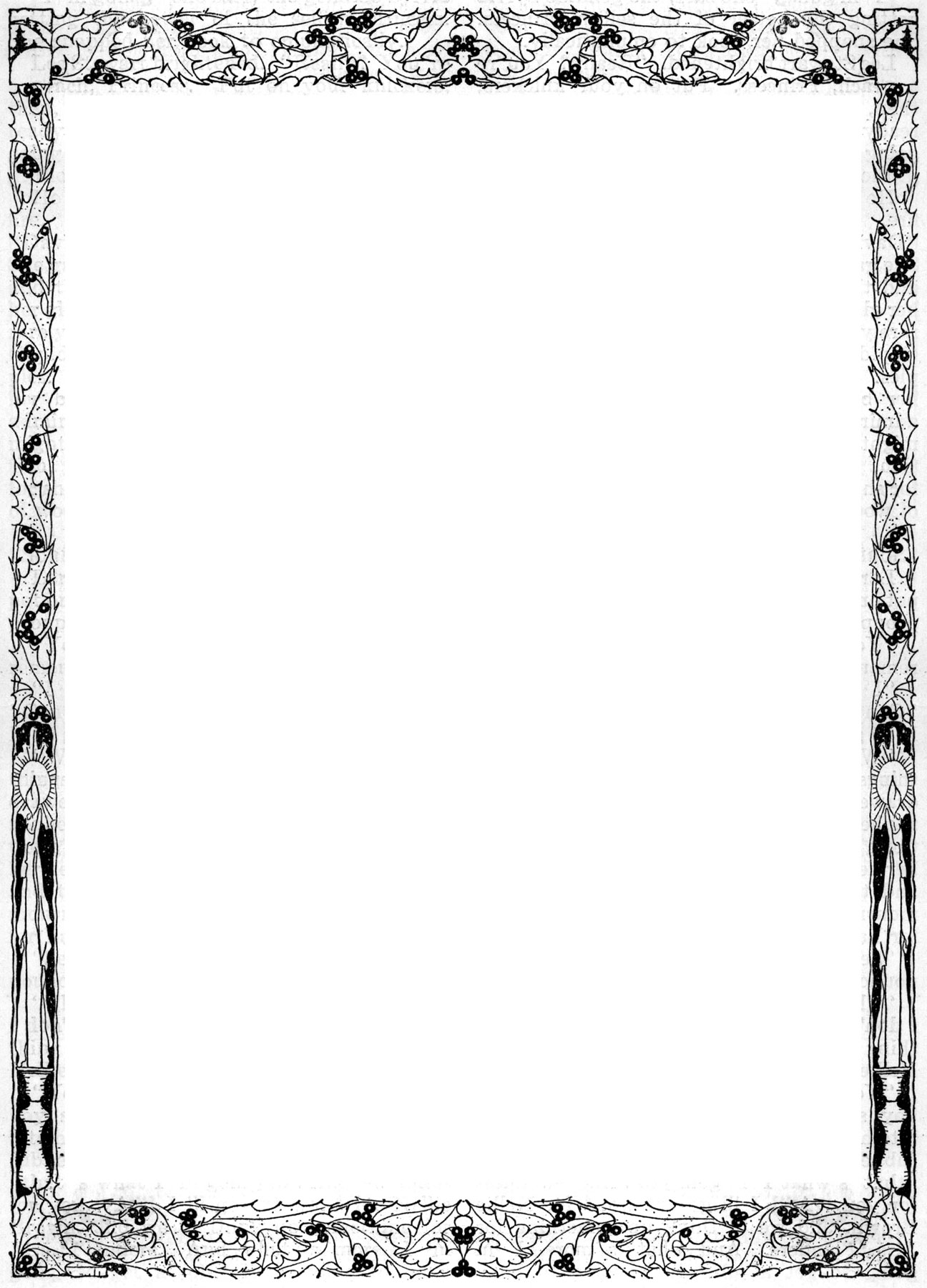 Art Nouveau Page Borders - ClipArt Best