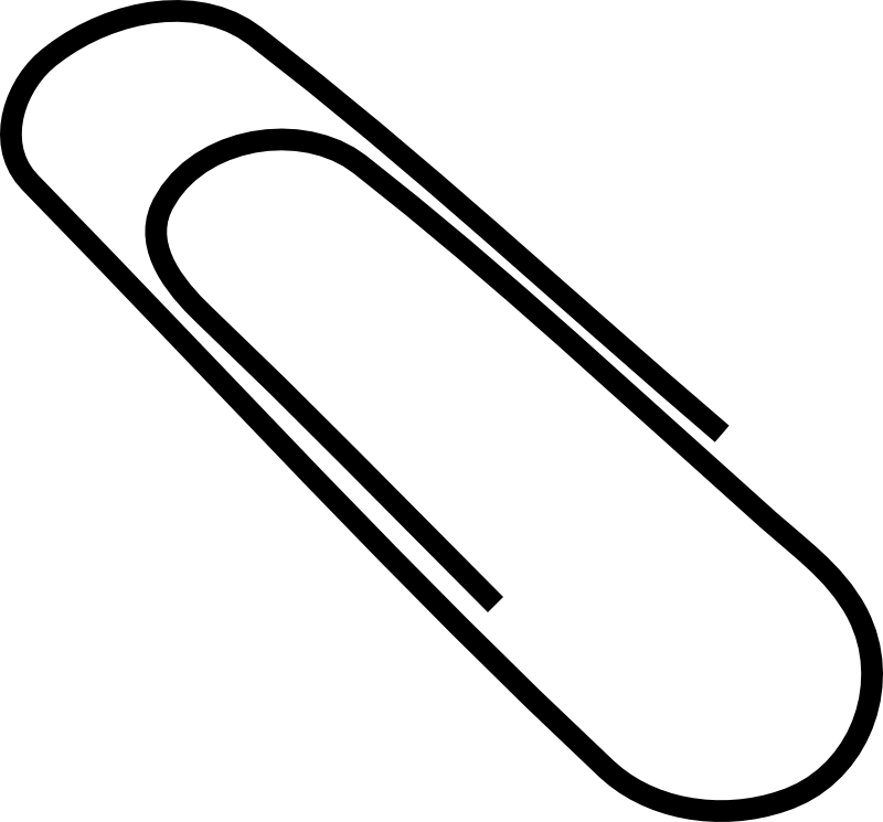 paper clip SVG