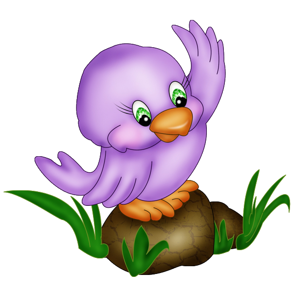 Love Birds Cartoon Bird Images - Birds Cartoon Clip Art