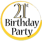 Excellent 21st Birthday Clip Art