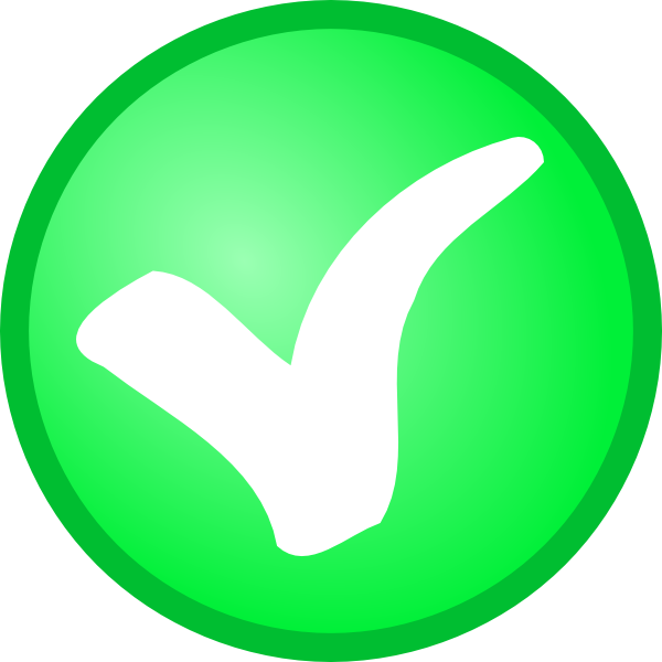 Small Green Check Mark clip art - vector clip art online, royalty ...