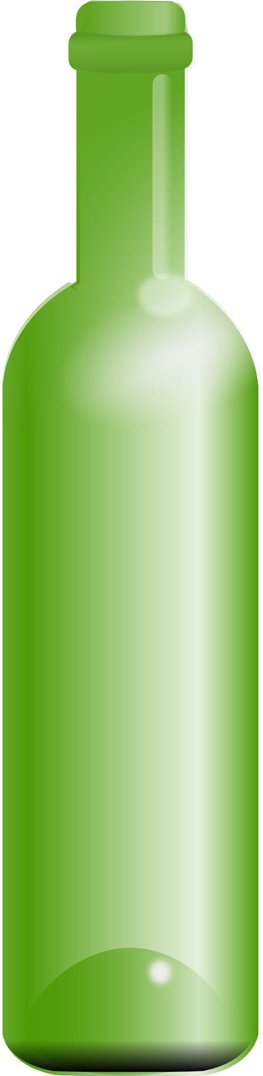 Empty Green Bottle Clipart Royalty Free Public ...