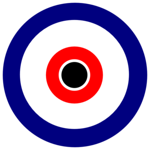 Black Center Bullseye clip art - vector clip art online, royalty ...