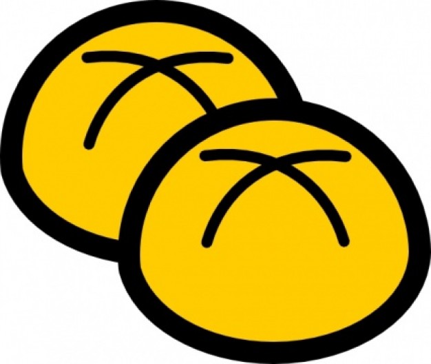 Bakery Buns clip art | Download free Vector