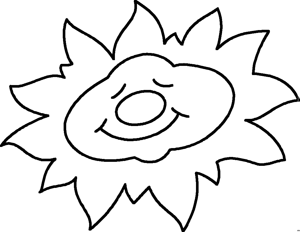 Sun Coloring Pages