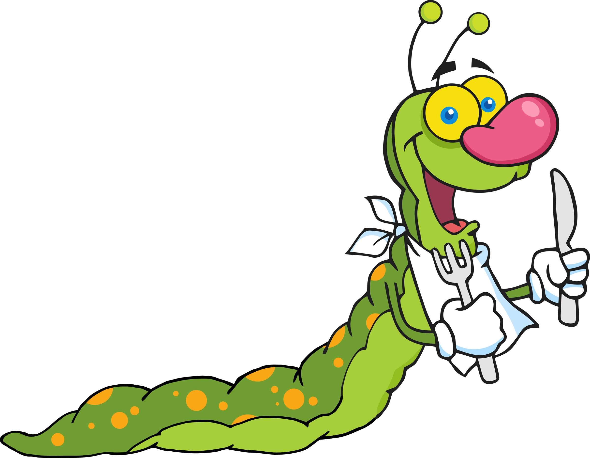 Caterpillar Cartoon Clipart