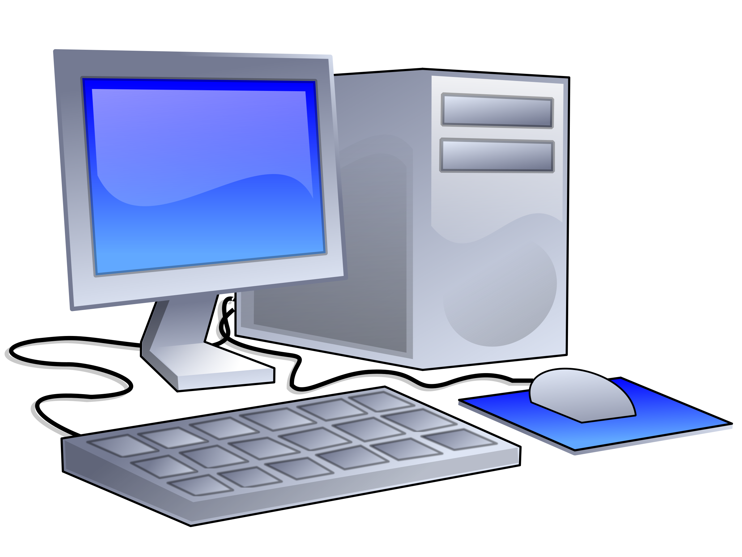 Clipart Of Computer - Tumundografico