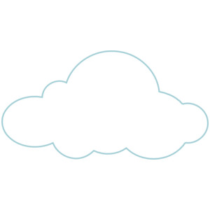 Clouds Clipart Black And White