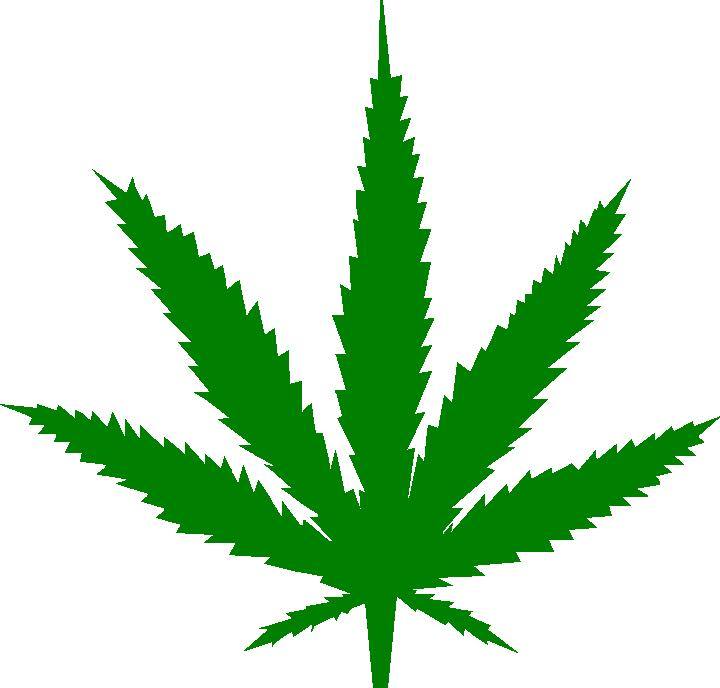Weed Leaf Outline - ClipArt Best