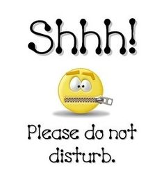 Good Pix For - Shhh Testing Sign