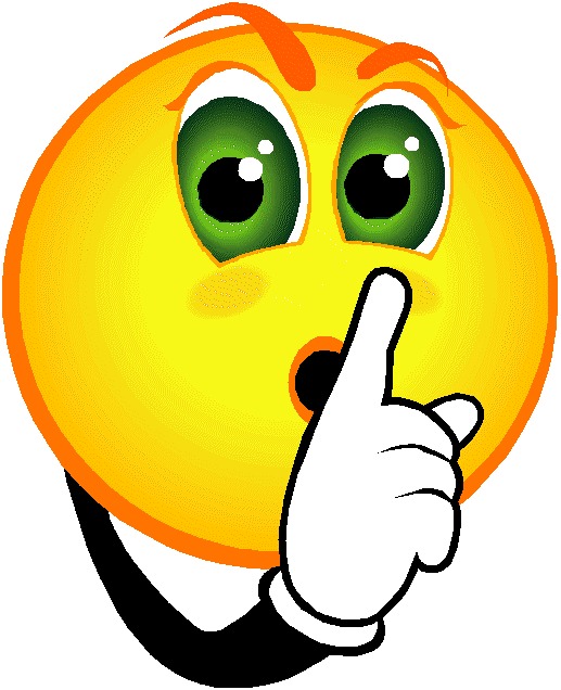 Pix For > Shhh Secret Clip Art