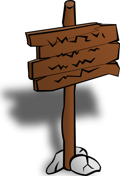 Sign Post Clip Art - vector clip art online, royalty ...