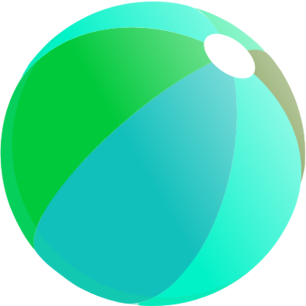 Beach ball vector clip art 4 - Cliparting.com