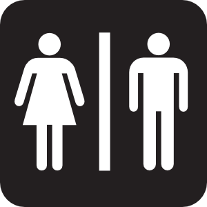 Bathroom pass clipart