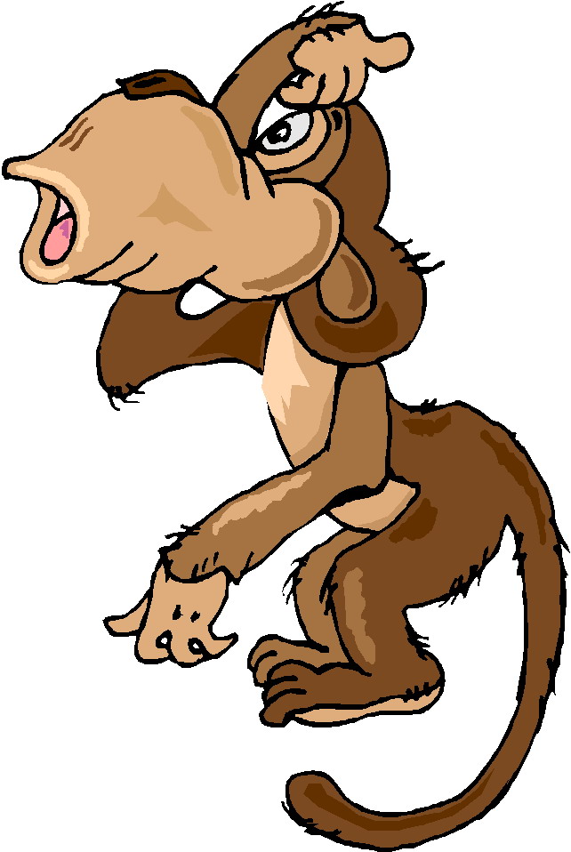 Clip Art - Clip art monkeys 131093