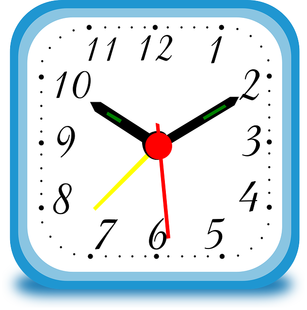 BLUE, ALARM, TIME, SQUARE, CLOCKS, CLOCK, ANALOG - Public Domain ...