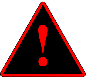 Red Warning Sign