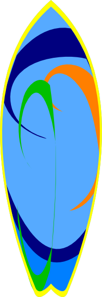 Cartoon surfboard clipart clipart kid - Clipartix