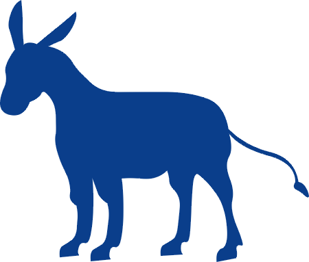 Democrat Pin Clipart