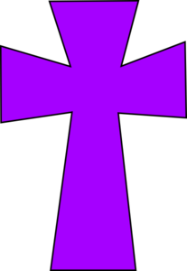 Purple Cross Clipart - Free Clipart Images