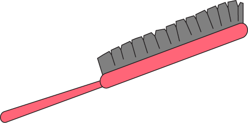 Clipart hairbrush transparent background