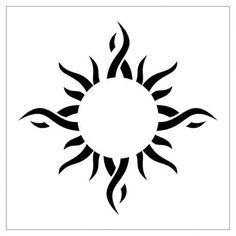 Tribal Sun Tattoos | Sun Tattoos ...