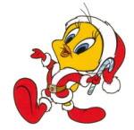 Christmas Looney Tunes Cartoon Clipart