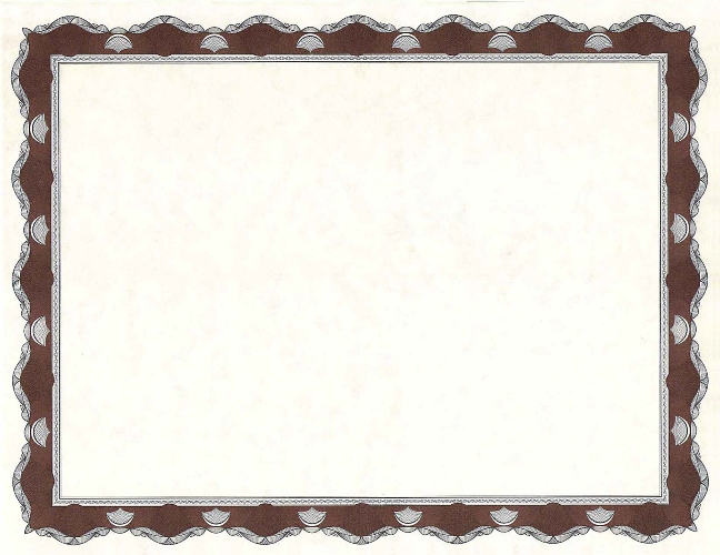 Crown Red Certificates 45327 Geographics 8.5"