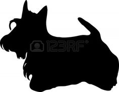 Scottie dog clip art