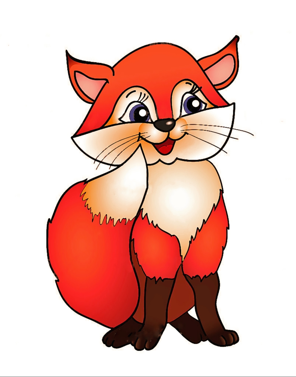 Fox Cartoon | Free Download Clip Art | Free Clip Art | on Clipart ...