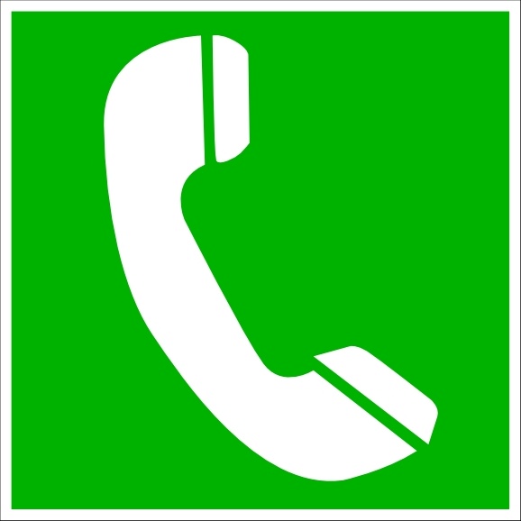 Telephone logo clipart