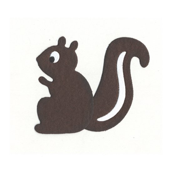Lifestyle Crafts Squirrel Die Cutting Template