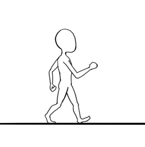 Walk Cycle | Spike the Hedgehog Studio