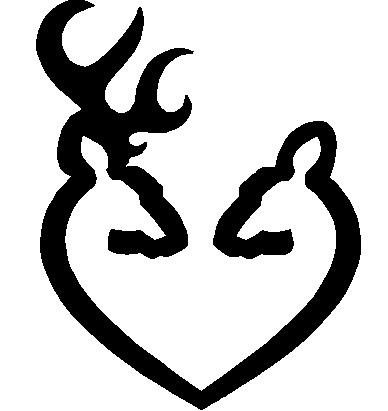 Deer Heart Browning VECTOR - ClipArt Best