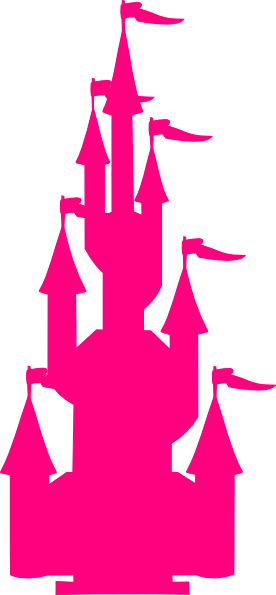 Pink Castle Clipart